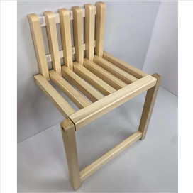 Entryway Space Saving Folding Chair